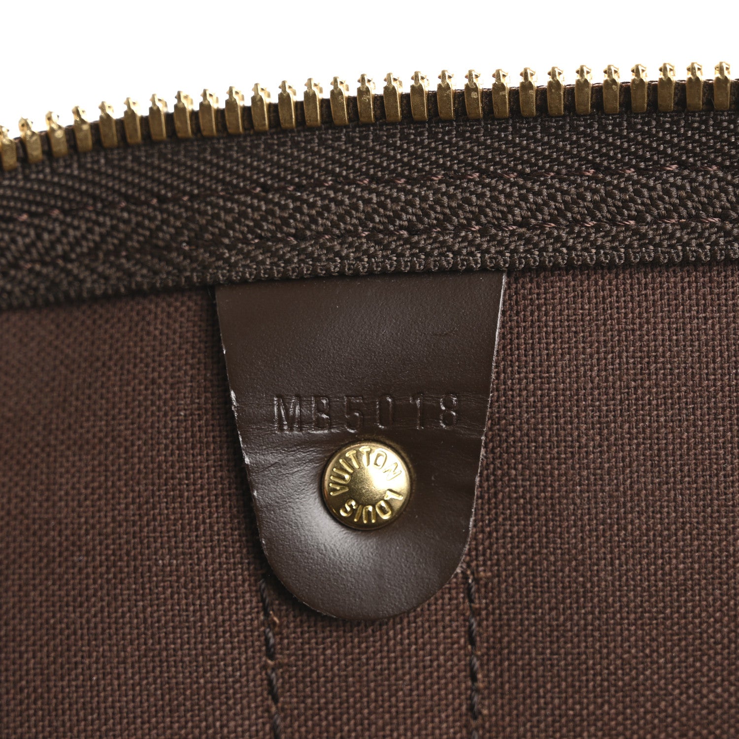 Louis Vuitton Damier Ebene Keepall Bandouliere 55 6 of 13