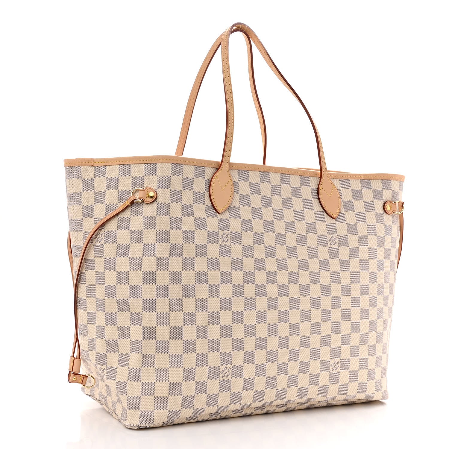 Louis Vuitton Damier Azur Neo Neverfull GM Rose Ballerine 6 of 12