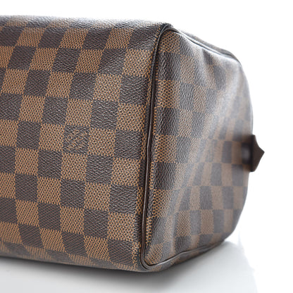 Louis Vuitton Damier Ebene Speedy 25 9 of 9