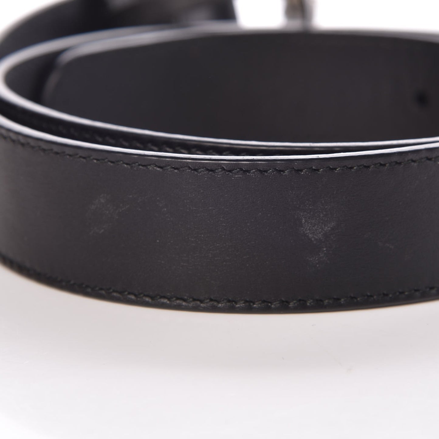Moon Calfskin Crystal Dionysus 30mm Belt 75 30 Black Black Diamond