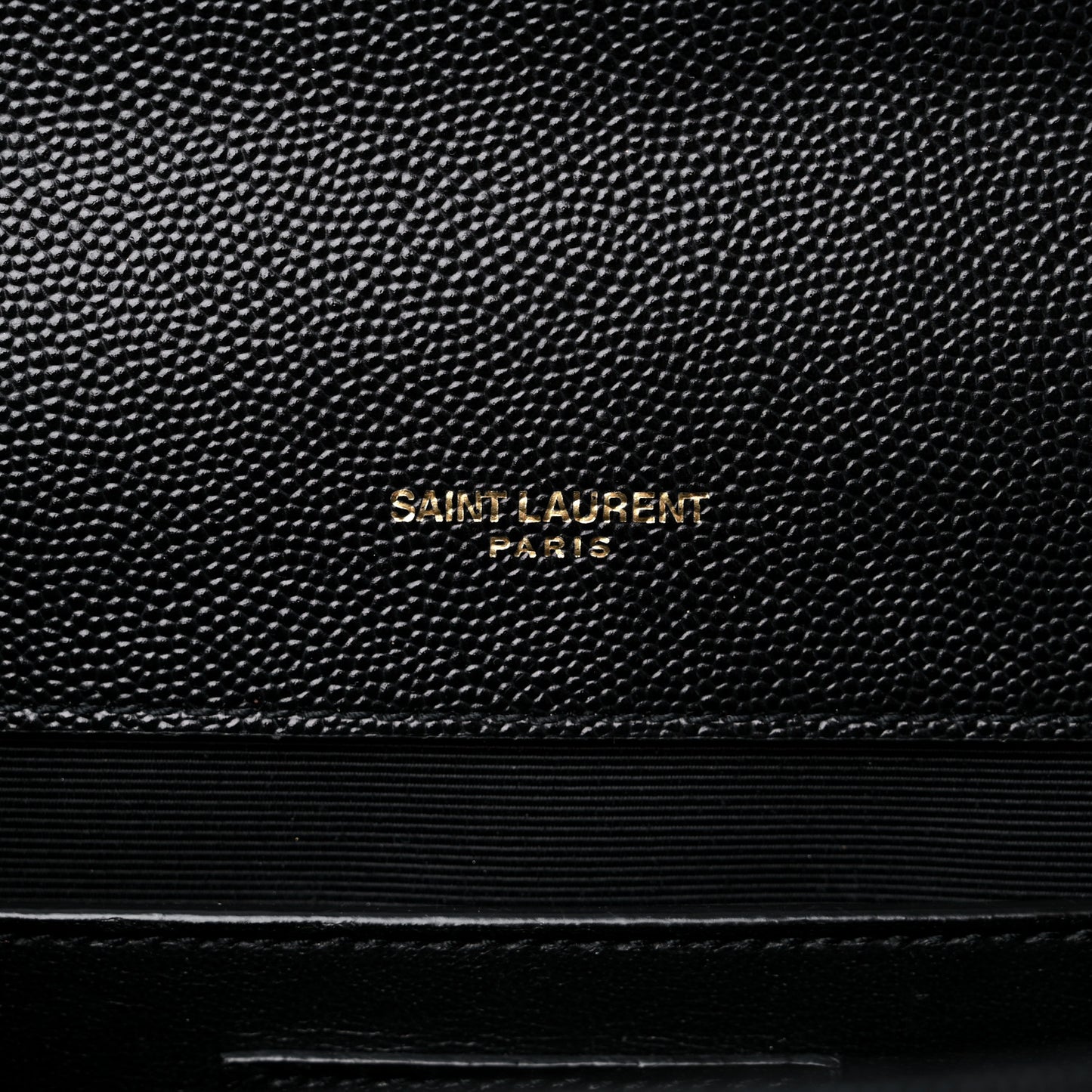 Grain De Poudre Matelasse Chevron Medium Monogram Satchel Black