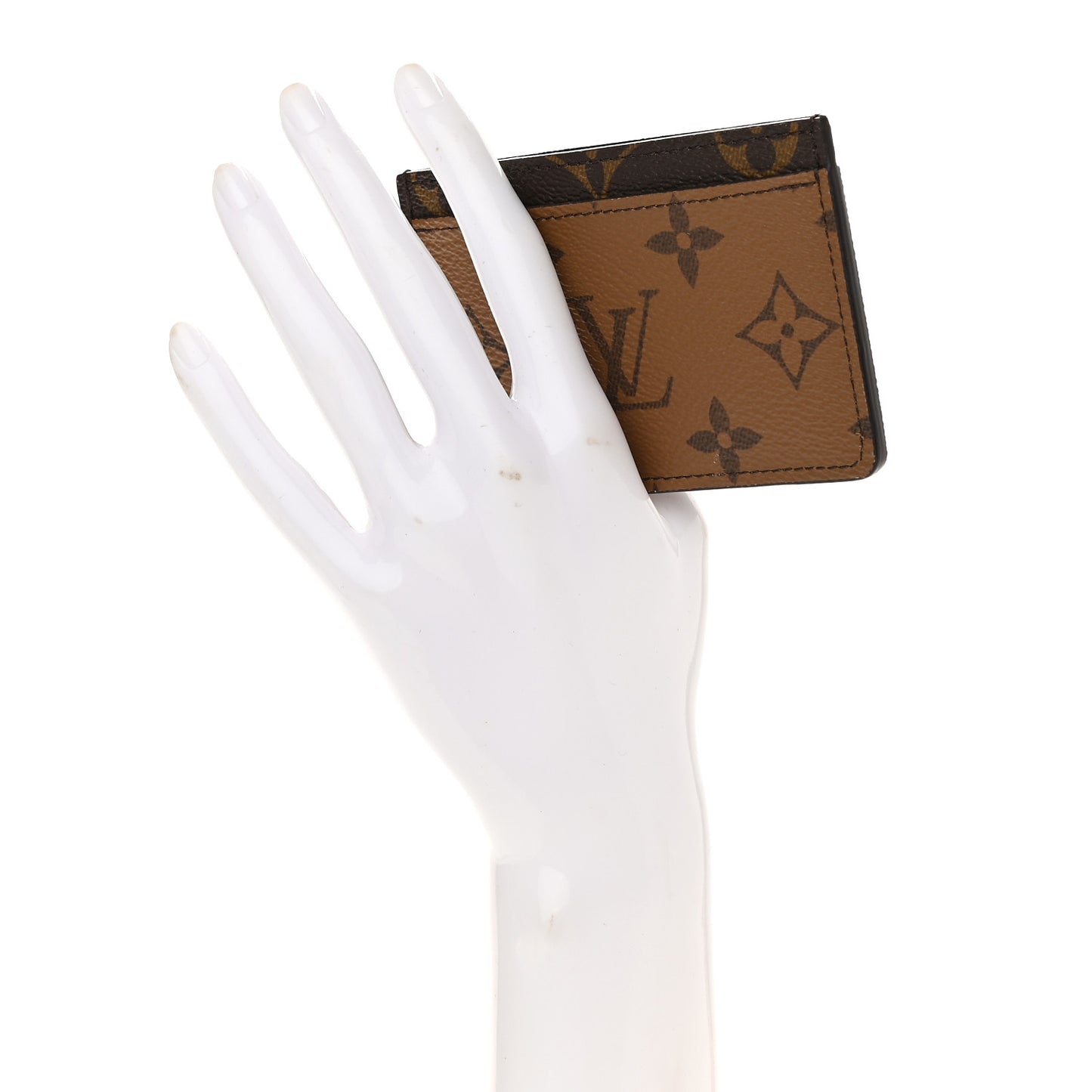 Reverse Monogram Card Holder