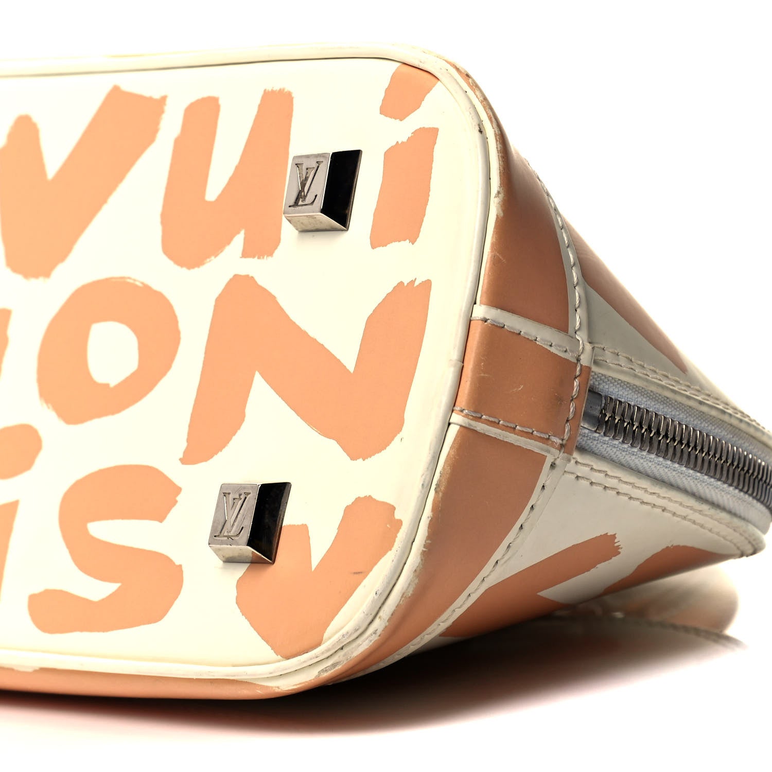 Louis Vuitton Graffiti Alma Horizontal Peach 7 of 7