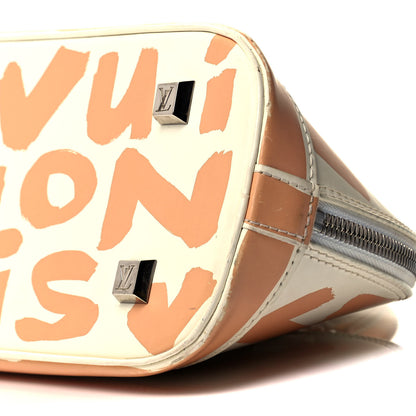 Louis Vuitton Graffiti Alma Horizontal Peach 7 of 7