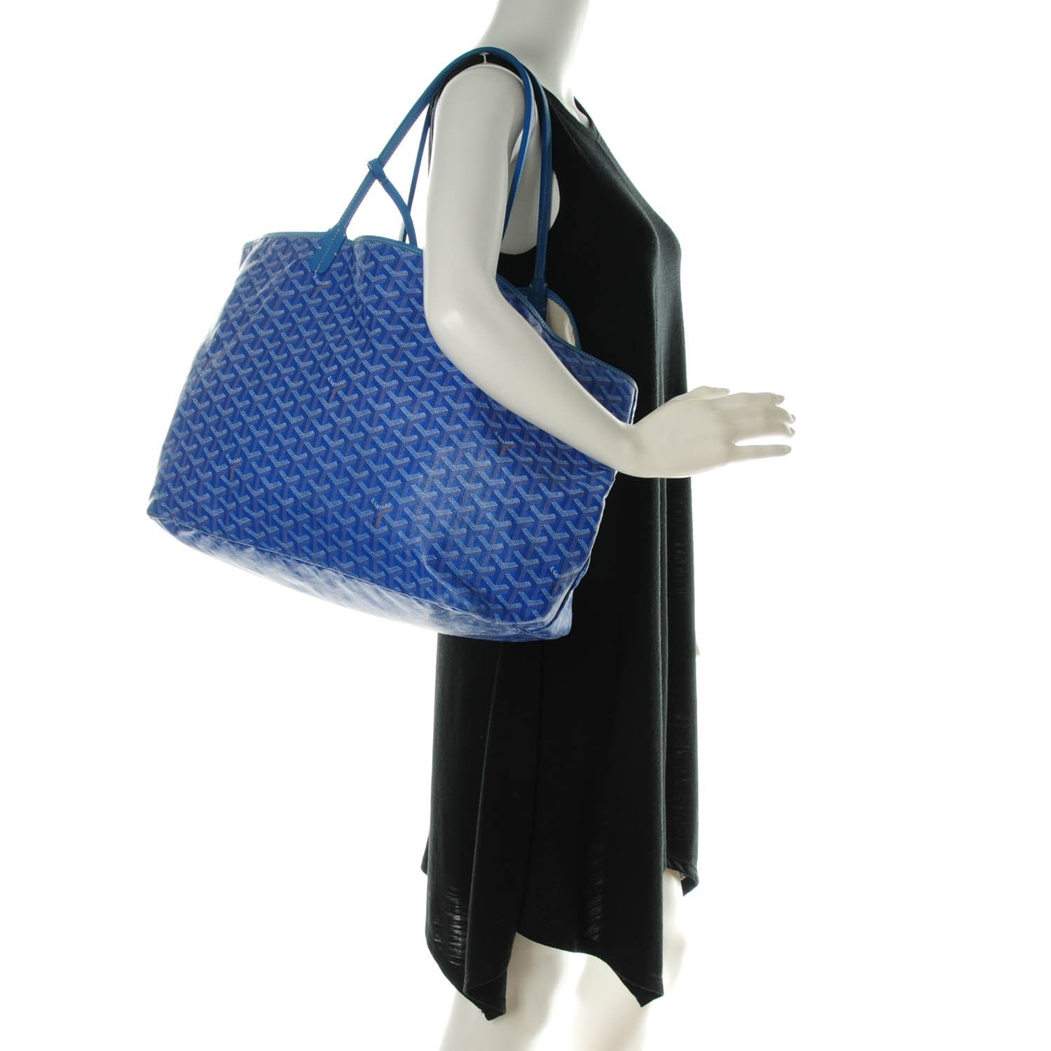 Goyard Goyardine Saint Louis GM Sky Blue 2 of 9