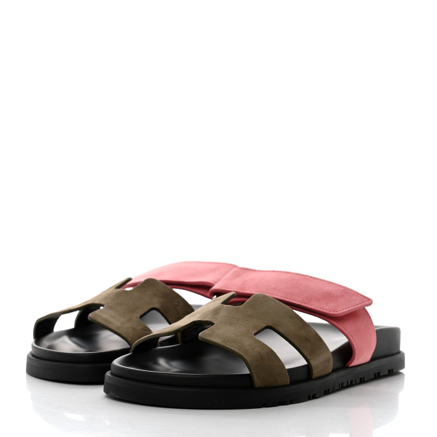 Suede Goatskin Womens Chypre Sandals 37 Toundra Rose Du Desert