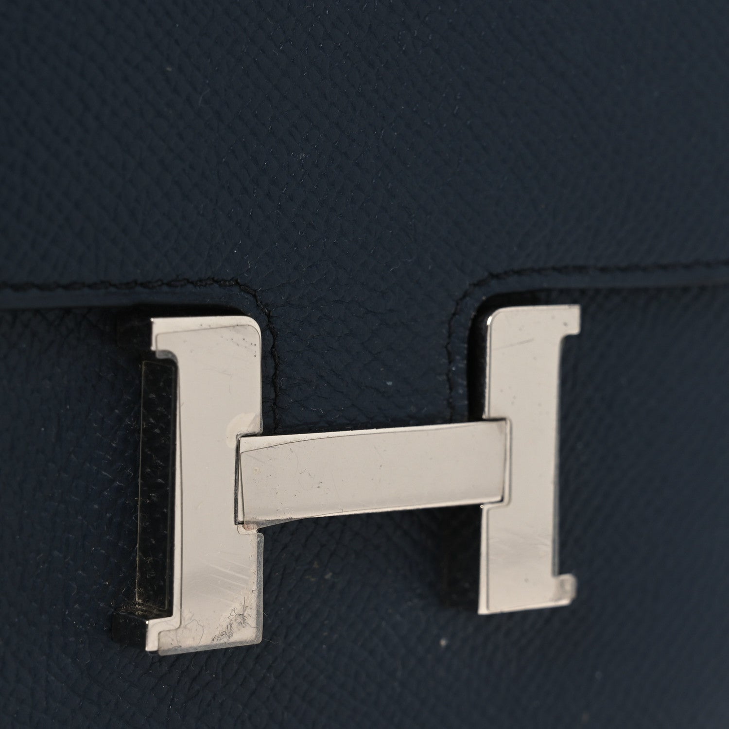 Hermes Epsom Verso Constance Short Wallet Bleu Indigo Rose Pourpre 8 of 10