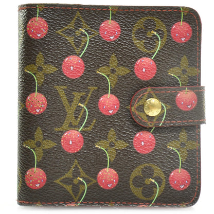 Louis Vuitton Monogram Cerises Compact Zippe Wallet 1 of 6