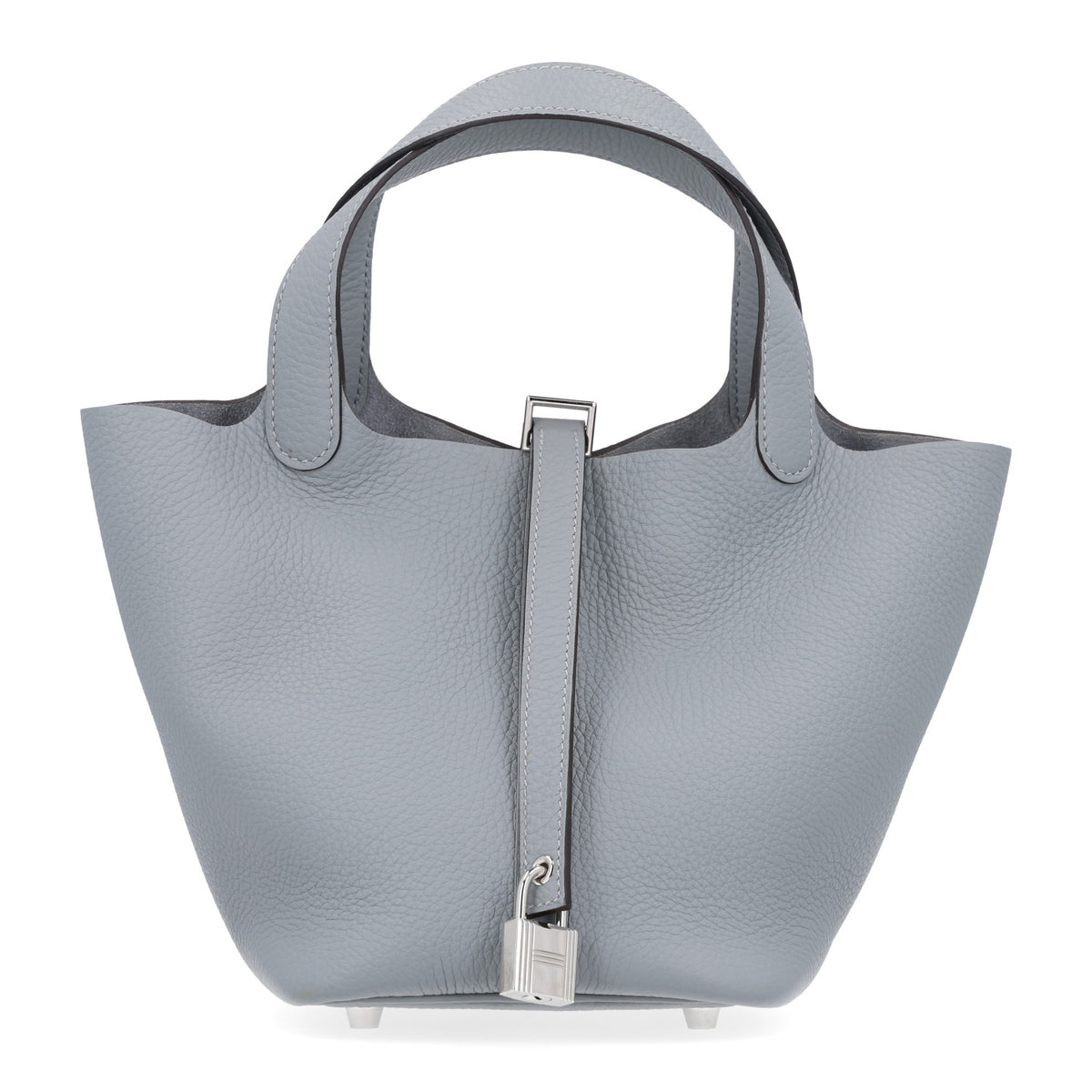 Hermes Taurillon Clemence Picotin Lock 18 PM Gris Pantin 1 of 11