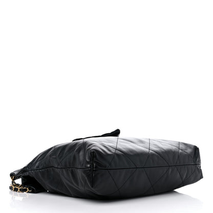 Chanel Shiny Calfskin Quilted Chanel 22 Black 4 of 9