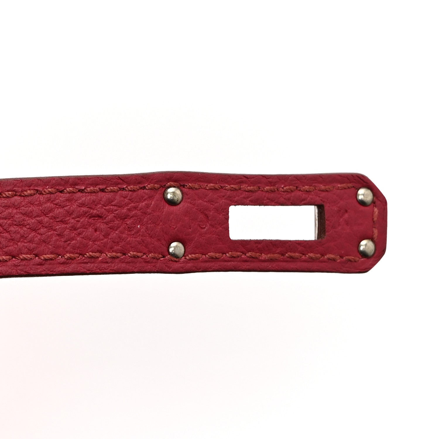 Hermes Togo Birkin 25 Rouge Grenat 7 of 10
