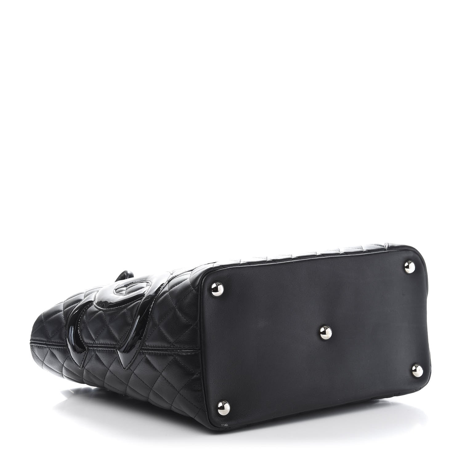 Chanel Calfskin Quilted Large Cambon Tote Black 3 of 12