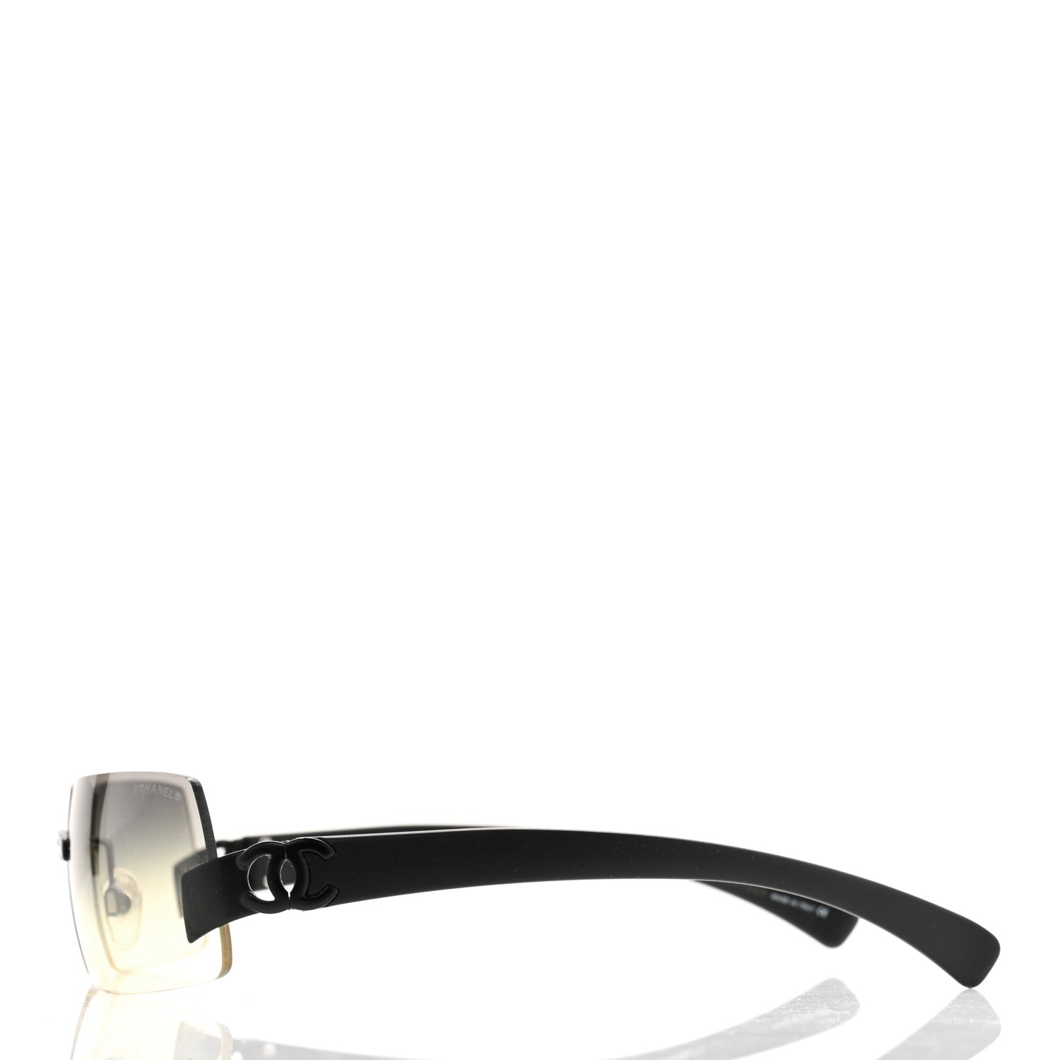 Chanel Frameless CC Sunglasses 4048 Black 3 of 8