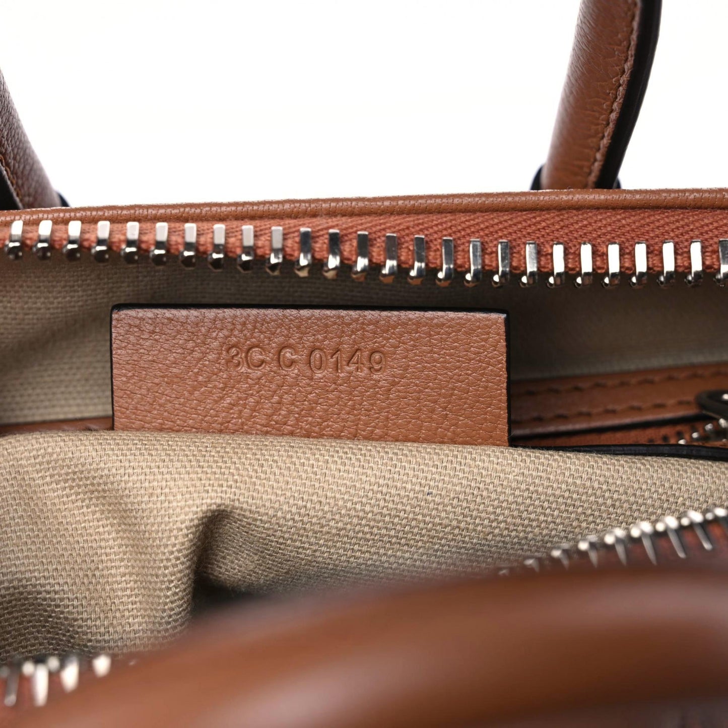 Sugar Goatskin Mini Antigona Caramel