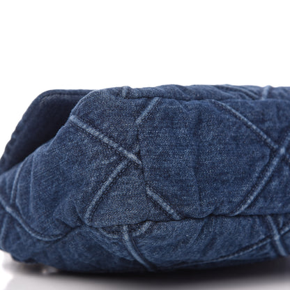 Chanel Denim Quilted Medium Chanel 19 Flap Blue 6 of 10