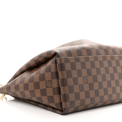 Louis Vuitton Damier Ebene Odeon Tote MM Black 8 of 10