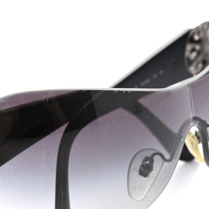 Bulgari Crystal Flower Sunglasses 6074-B Black 8 of 10