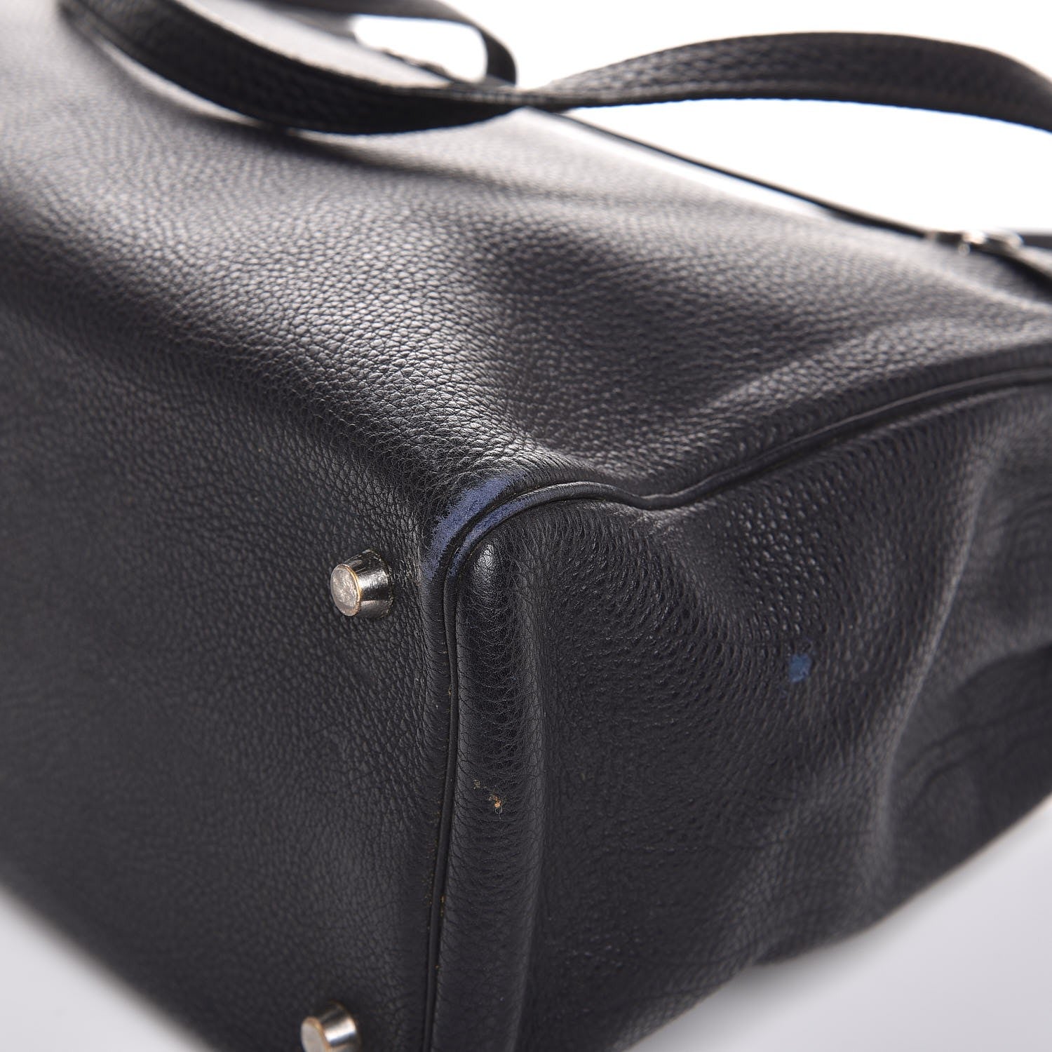 Hermes Togo Cabana Tote Indigo 14 of 14