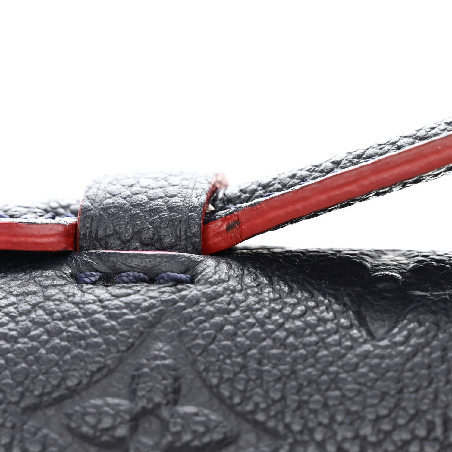 Louis Vuitton LOUIS VUITTON Empreinte Pochette Metis Marine Rouge 12 of 13