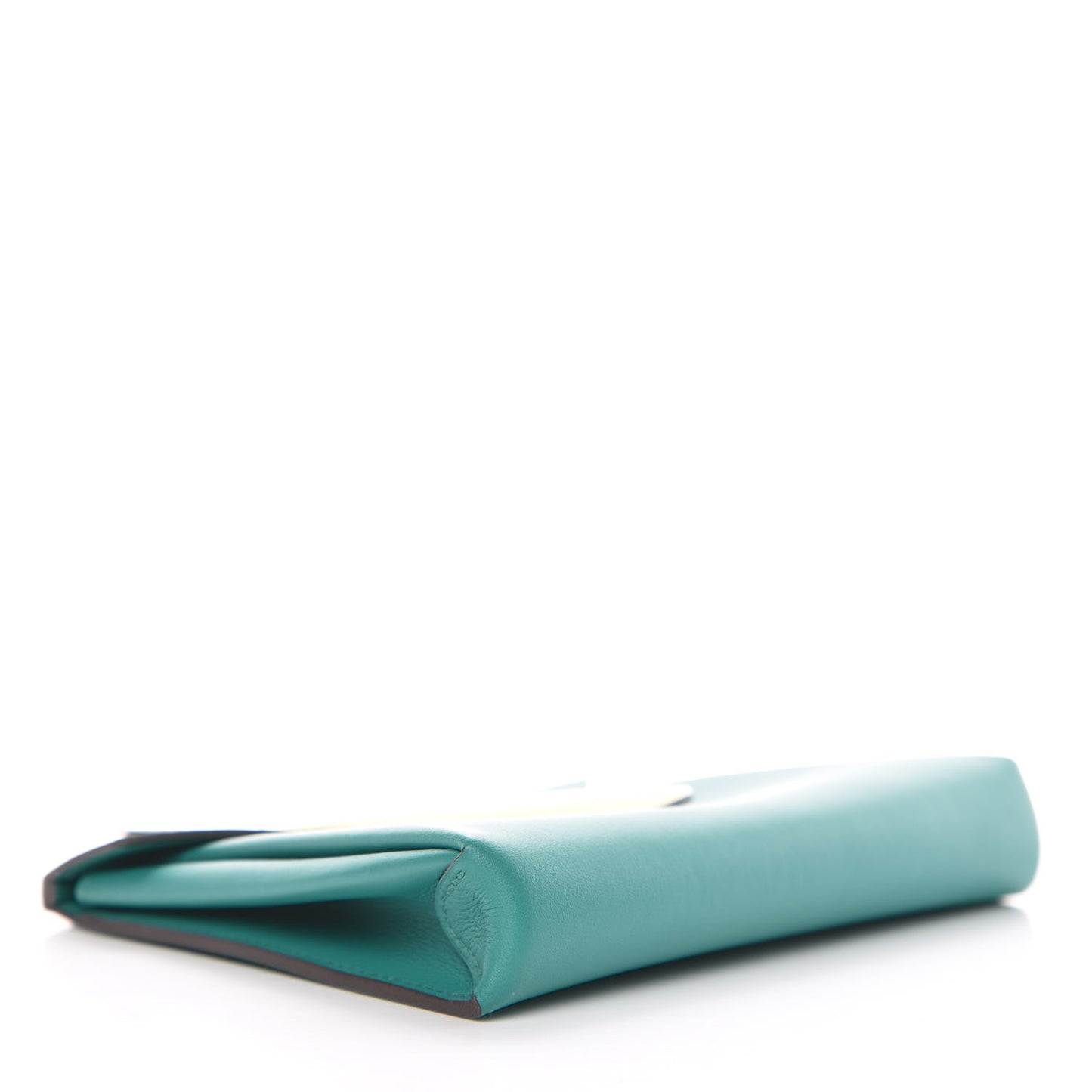 Swift Chevre Mysore Hermail Tutti Frutti Lemon Wallet Bleu Paon Lime Canopee