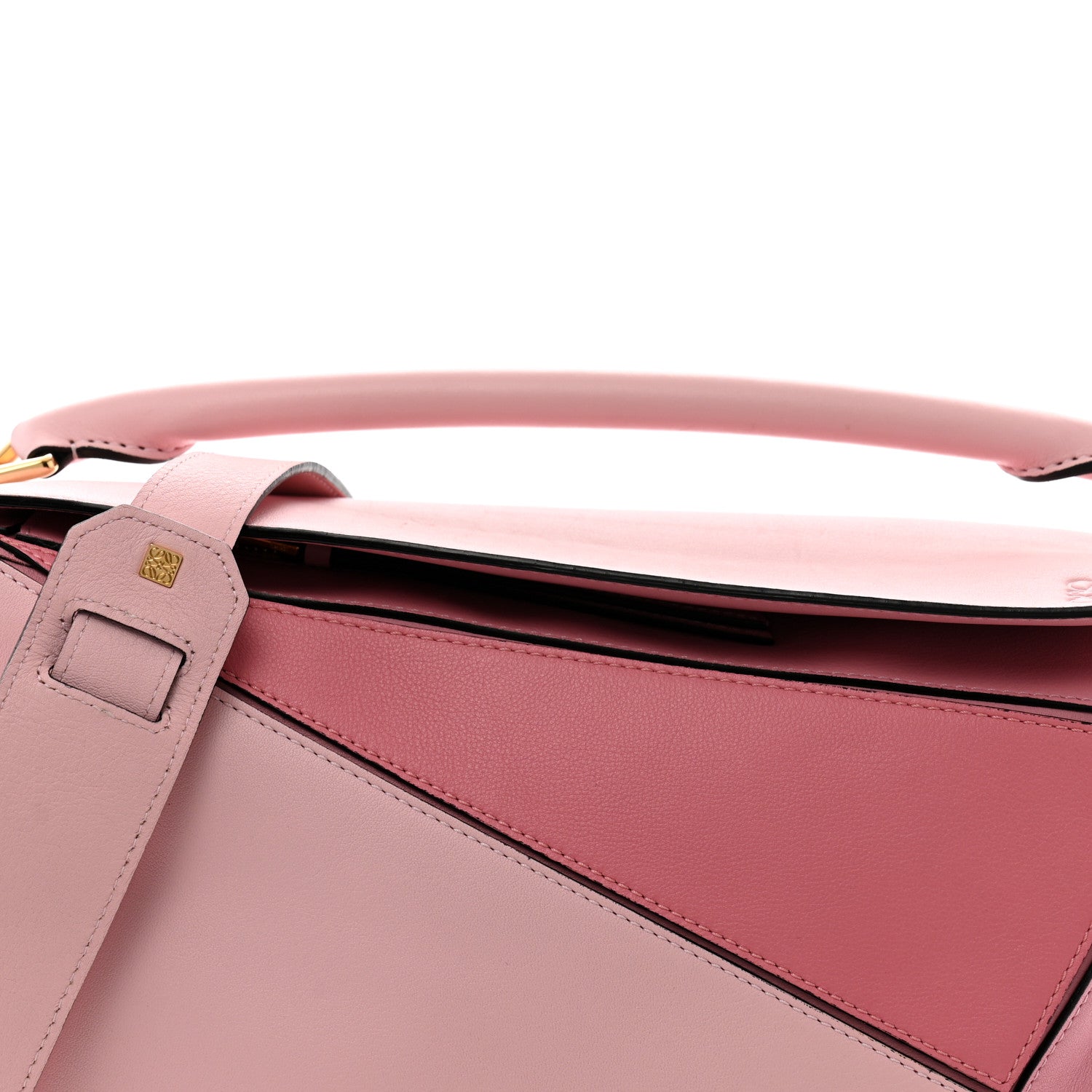 Loewe Calfskin Medium Puzzle Bag Soft Pink 8 of 12