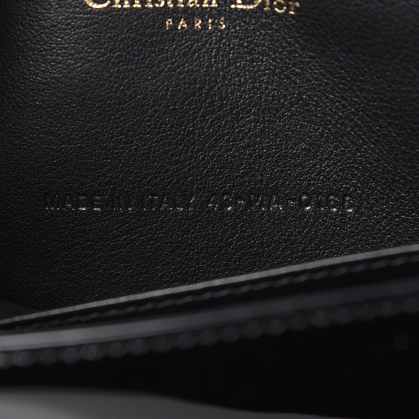 Patent Cannage Lady Dior Convertible Clutch Black