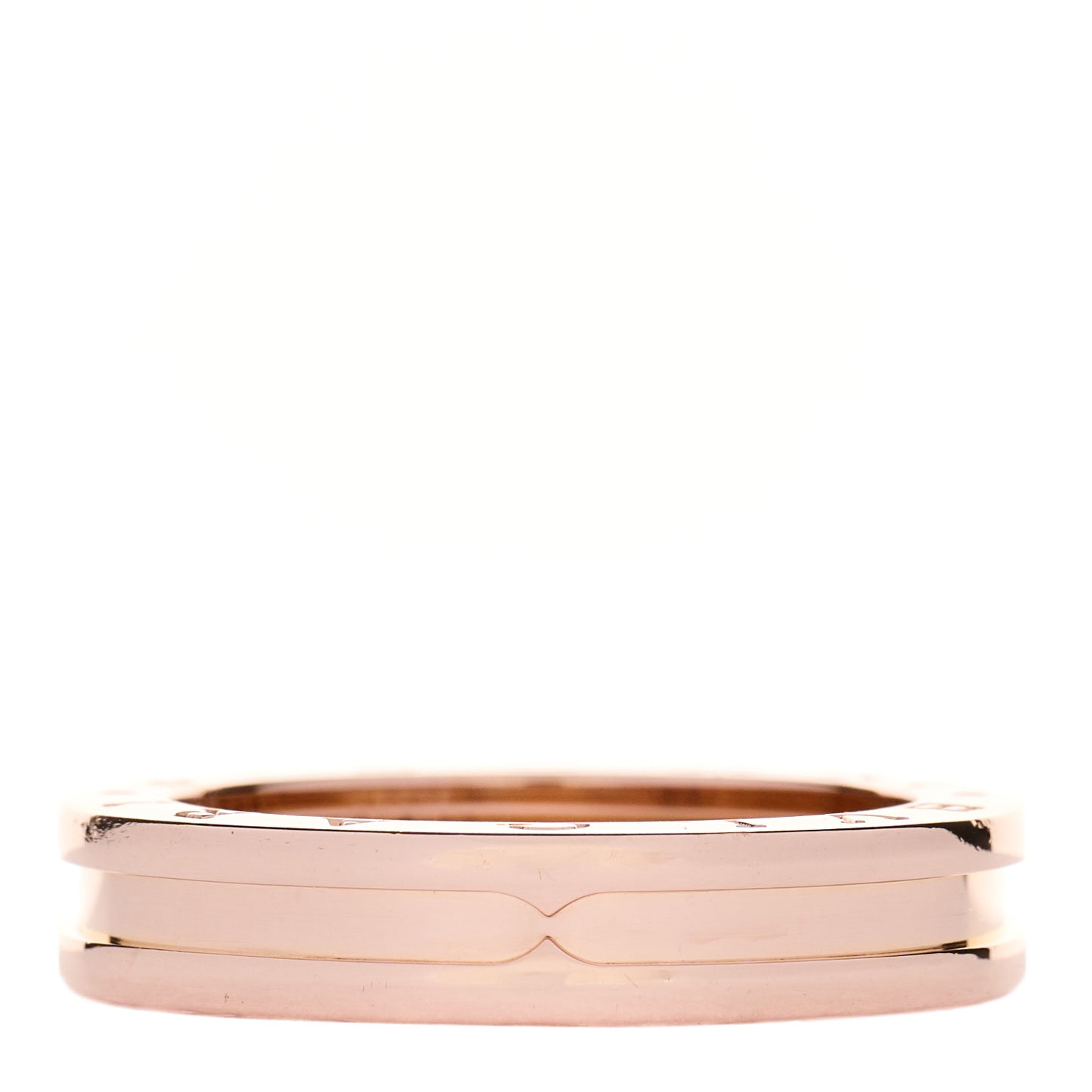 18K Rose Gold B.Zero1 One-Band Ring 57 8
