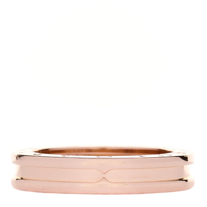 Bulgari 18K Rose Gold B.Zero1 One-Band Ring 57 8 1 of 4