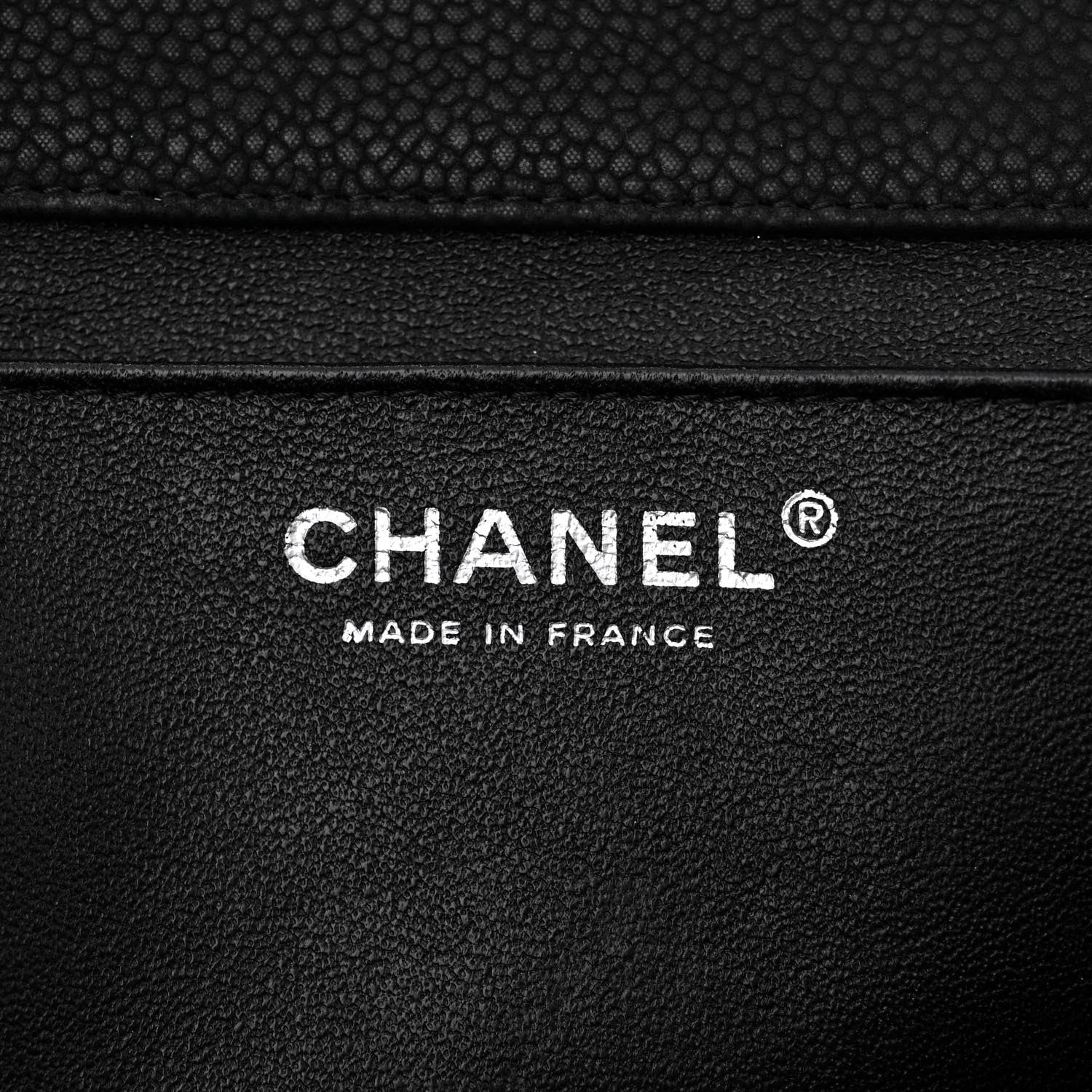Chanel Caviar Quilted Clutch With Chain Flap Black 6 of 12