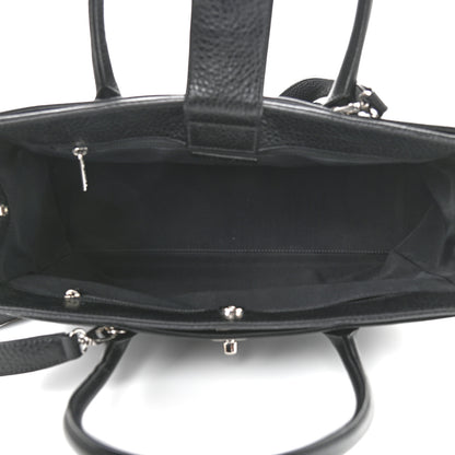 Chanel Calfskin Cerf Executive Shopper Tote Black 6 of 10