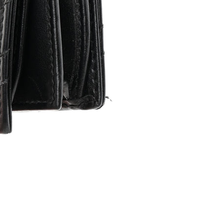 Gucci Calfskin Matelasse GG Marmont Card Case Wallet Black 13 of 14