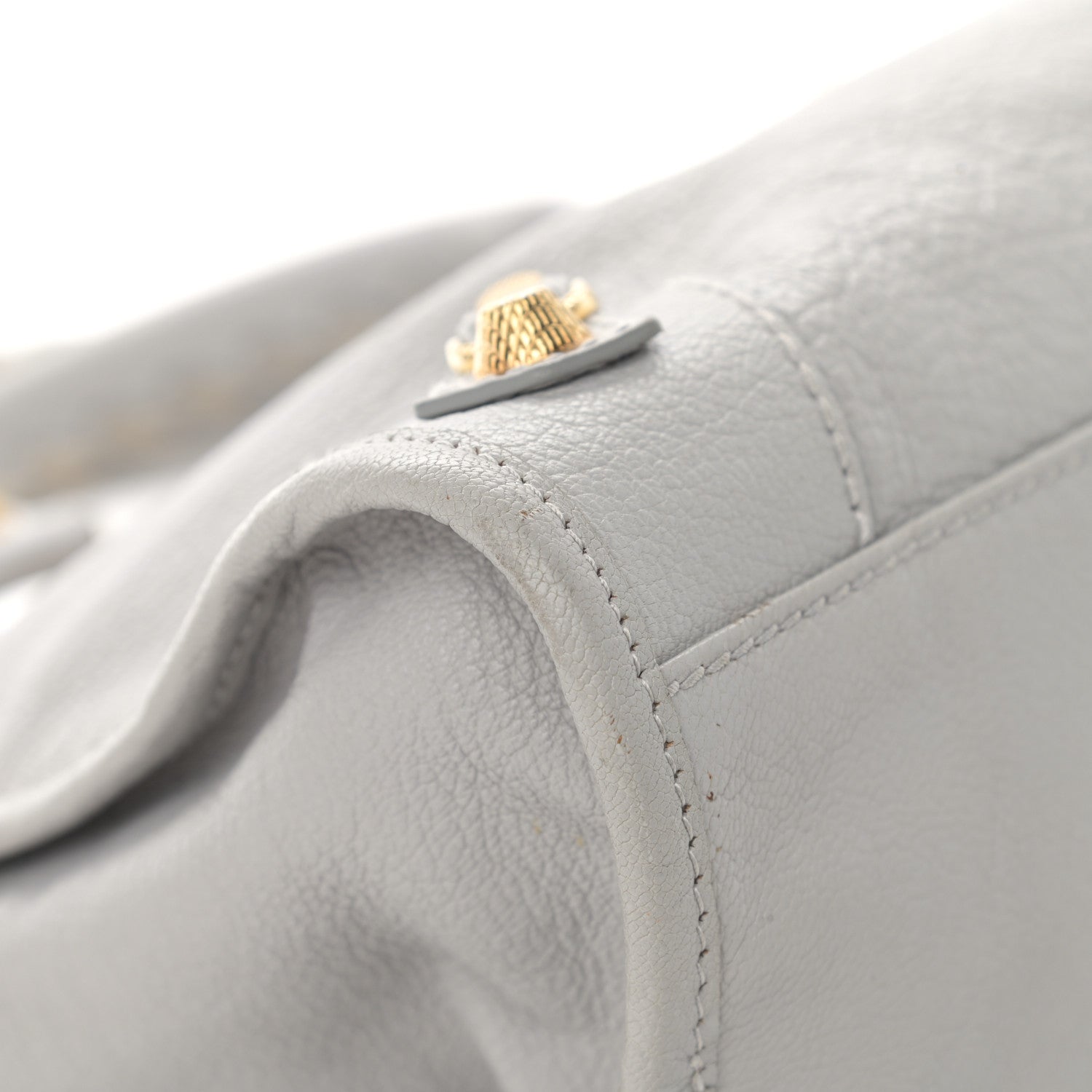 Balenciaga Chevre Giant 12 Gold Hardware City Gris Glace 11 of 17