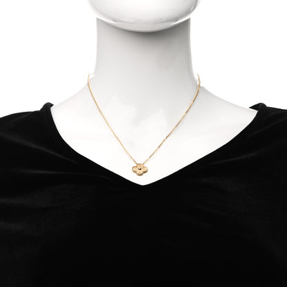 Van Cleef & Arpels 18K Yellow Gold Vintage Alhambra Pendant Necklace 2 of 6