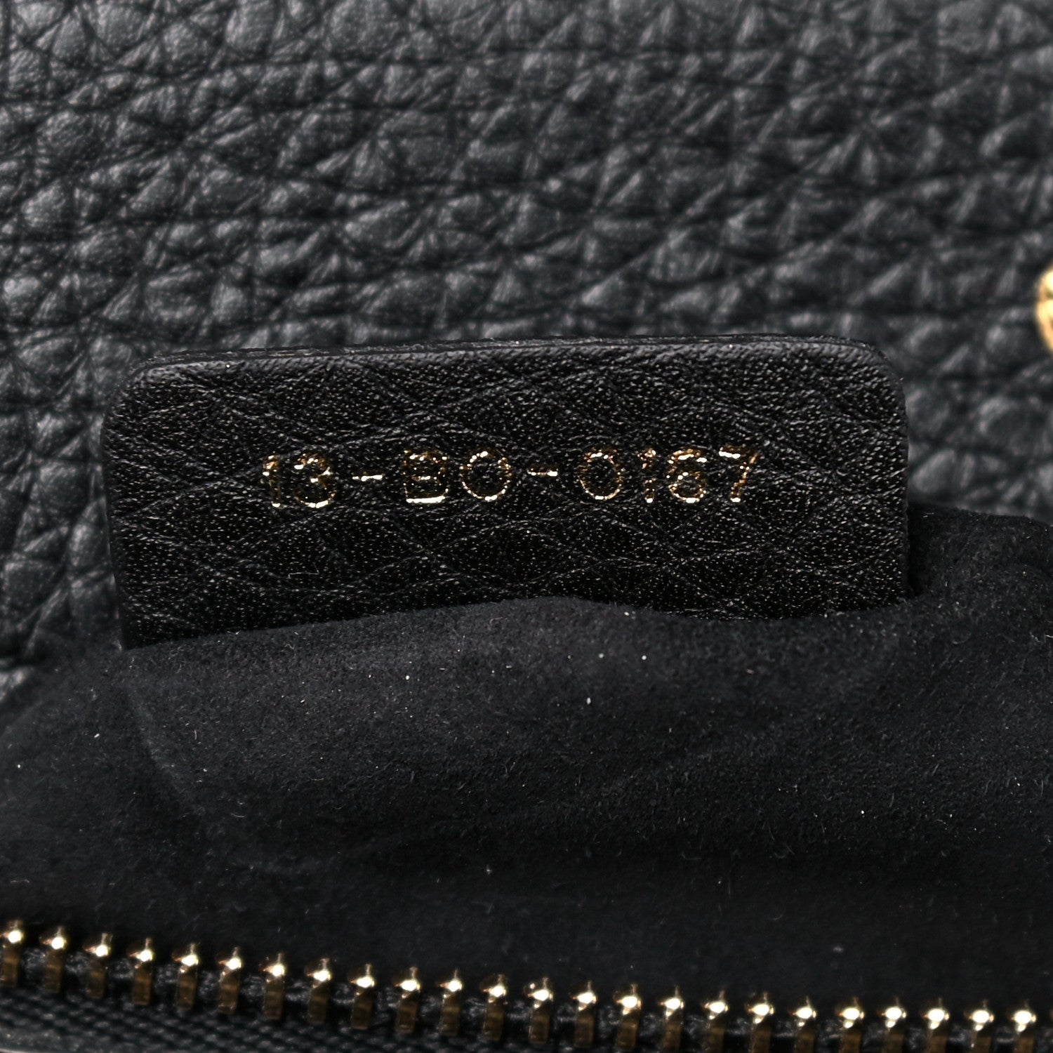 Christian Dior Grained Calfskin Medium Diorama Flap Bag Black 7 of 15
