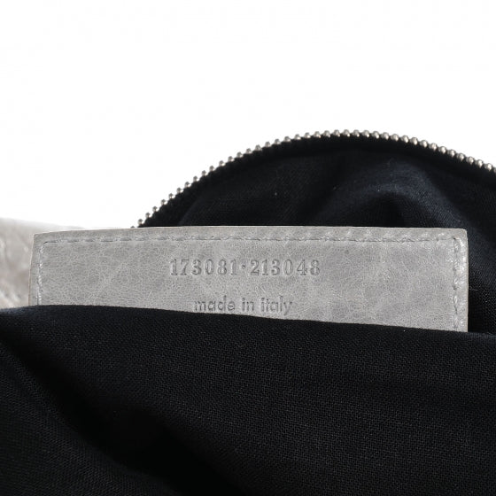 Balenciaga Agneau Giant 21 Silver Hardware Day Hobo Argent 6 of 8