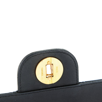 Chanel Lambskin Medium Mademoiselle Chain Double Flap Black 5 of 9