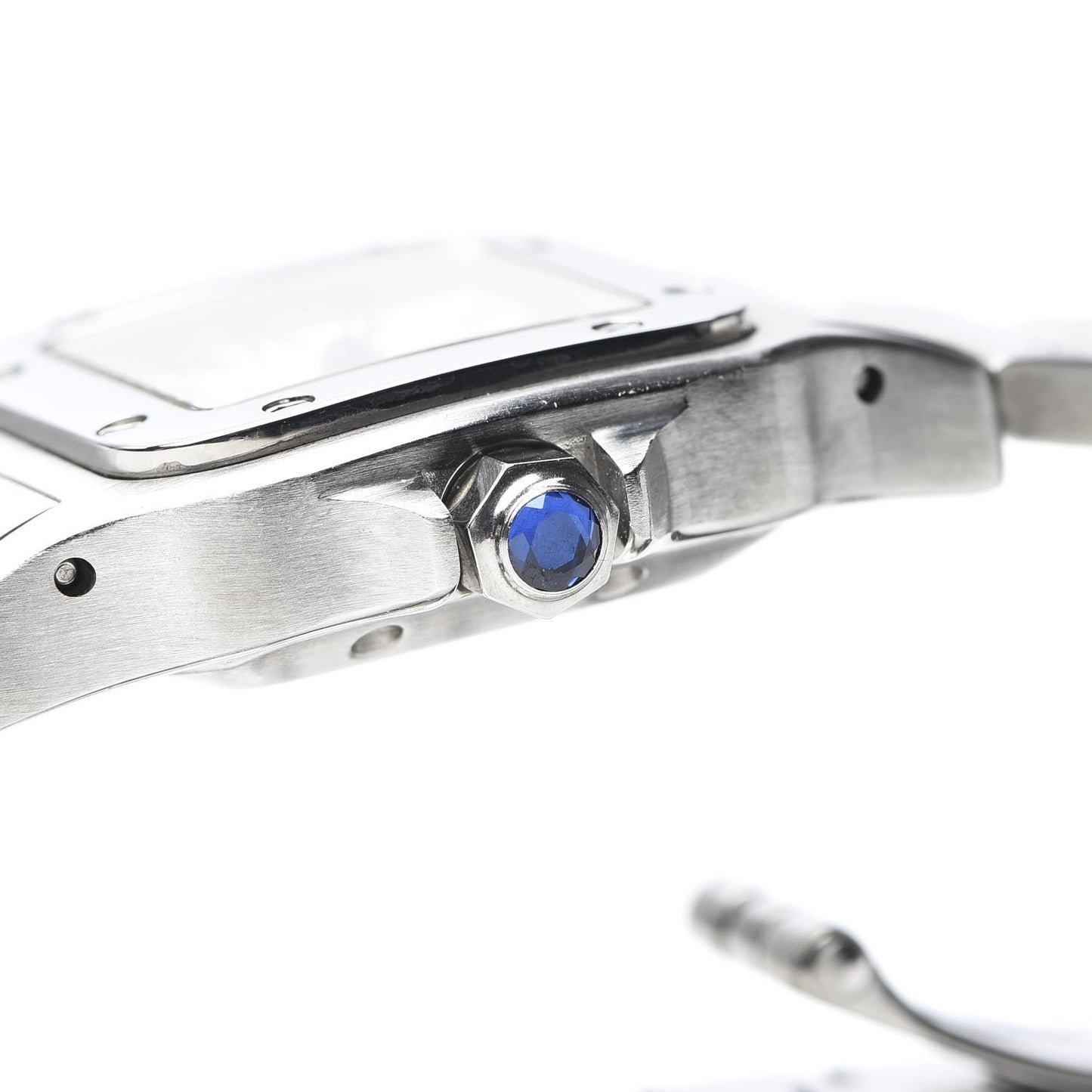 Stainless Steel 24mm Santos de Galbee Automatic Watch