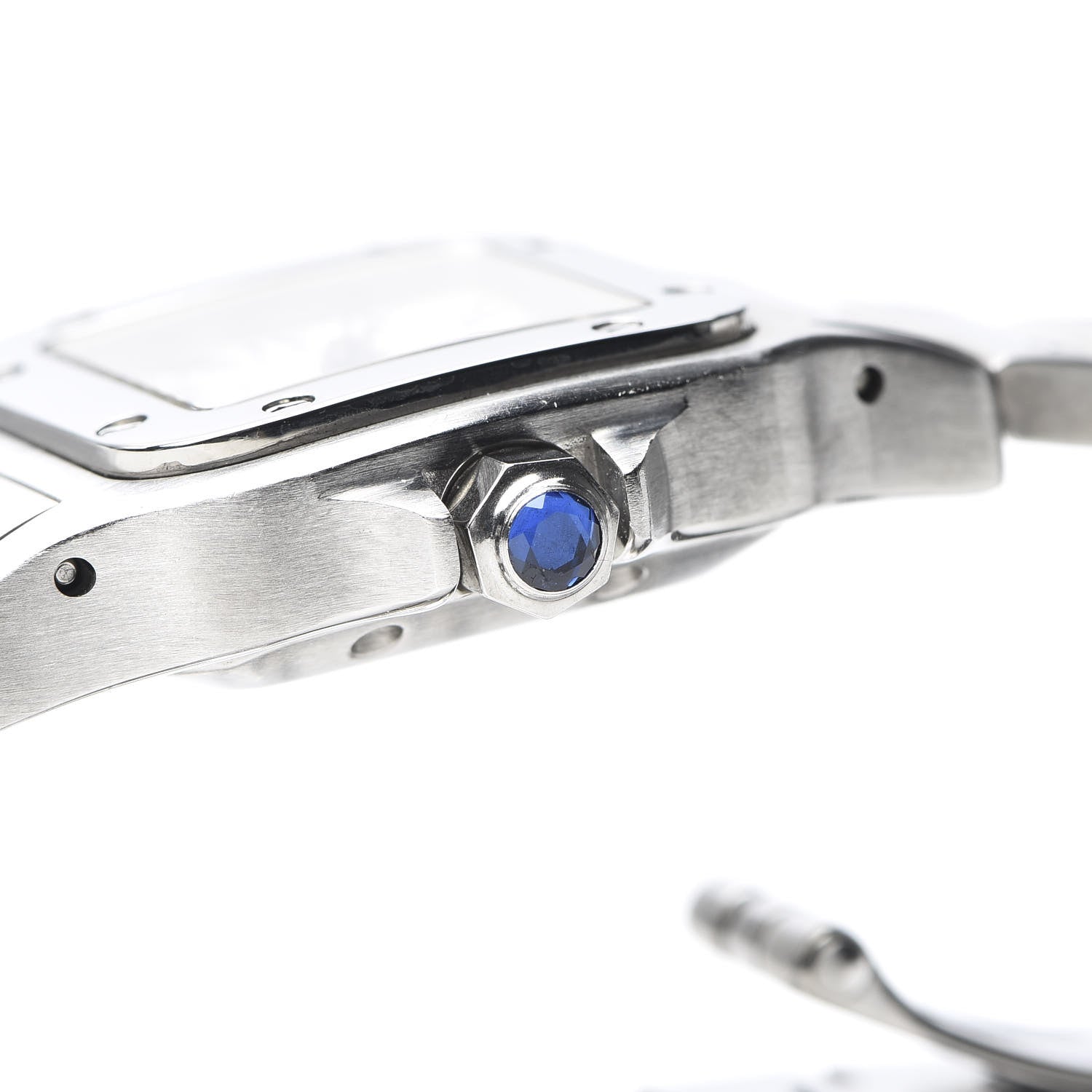Cartier Stainless Steel 24mm Santos de Galbee Automatic Watch 8 of 10