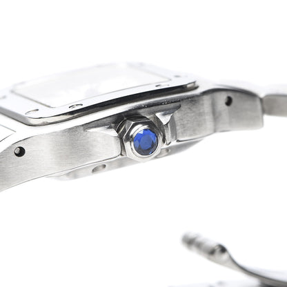 Cartier Stainless Steel 24mm Santos de Galbee Automatic Watch 8 of 10