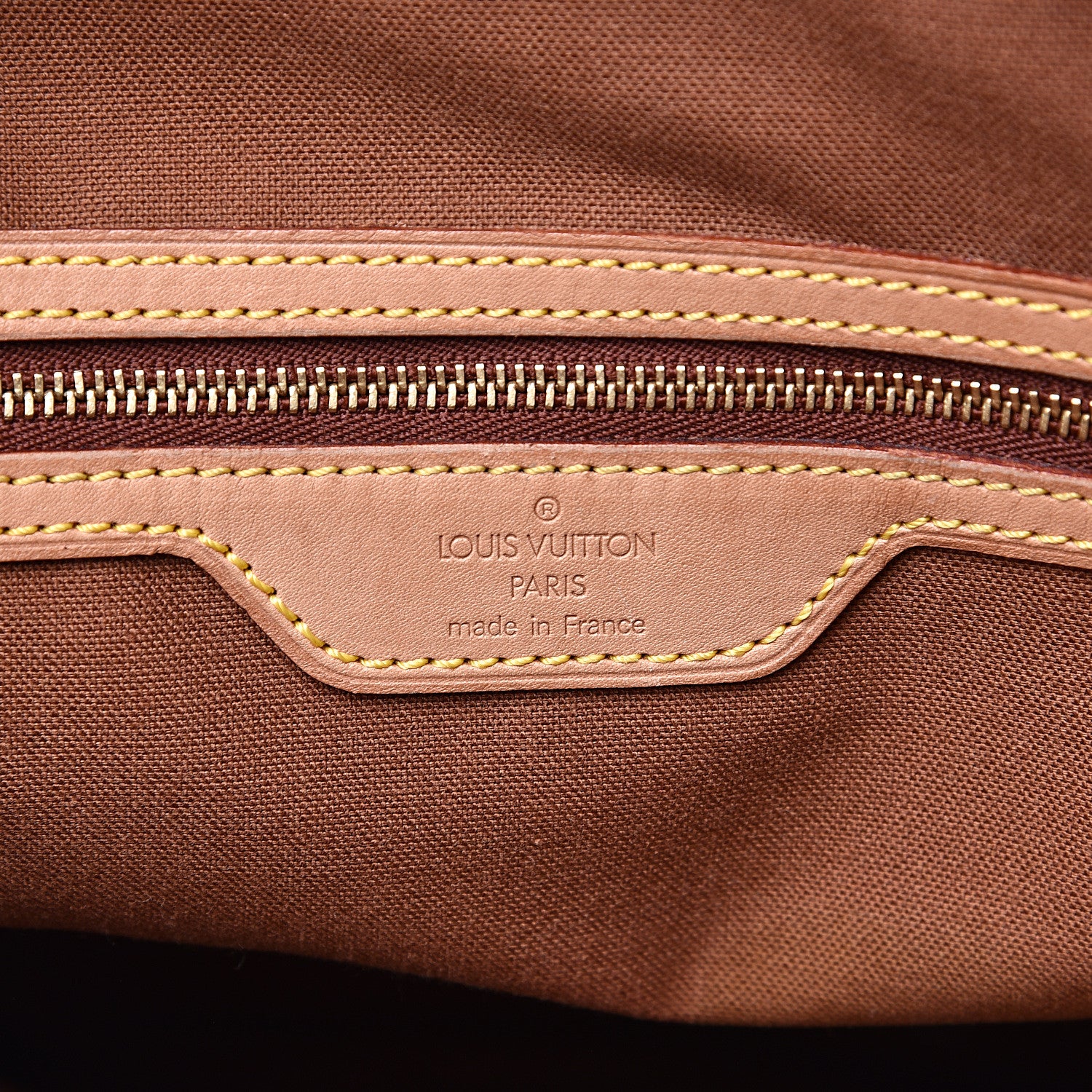 Louis Vuitton Monogram Cabas Mezzo 6 of 14