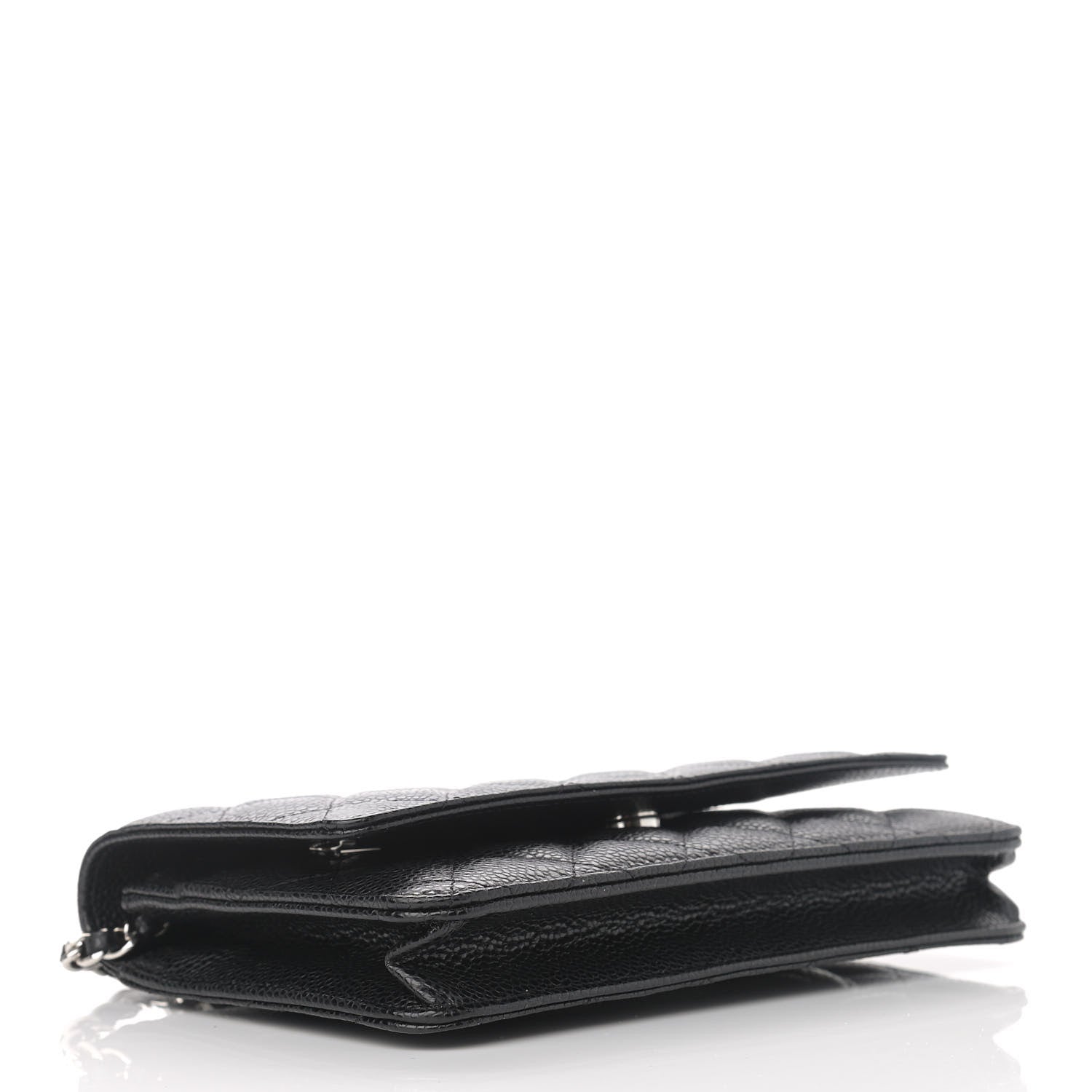 Chanel Caviar Quilted Wallet On Chain WOC Black 4 of 13