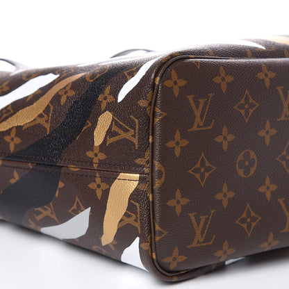 Louis Vuitton X LOL Monogram Neverfull MM Gold Silver 8 of 10