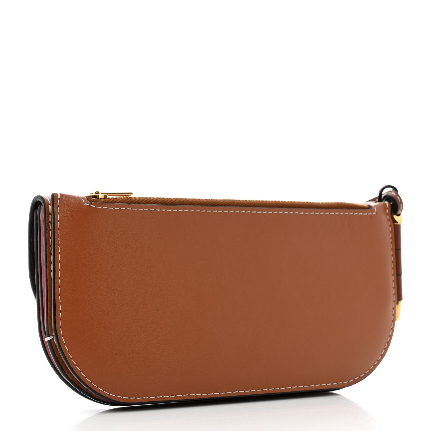 Loewe Smooth Calfskin Gate Continental Wallet Pastel Pink Tan 3 of 6