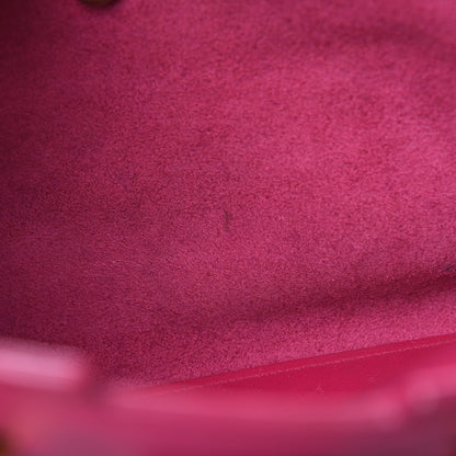 Saint Laurent Calfskin Small Classic Y Cabas Fuchsia 20 of 20