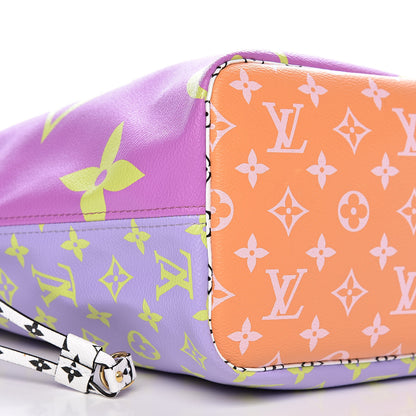 Louis Vuitton Monogram Giant Neverfull MM Pink Lilac 8 of 11