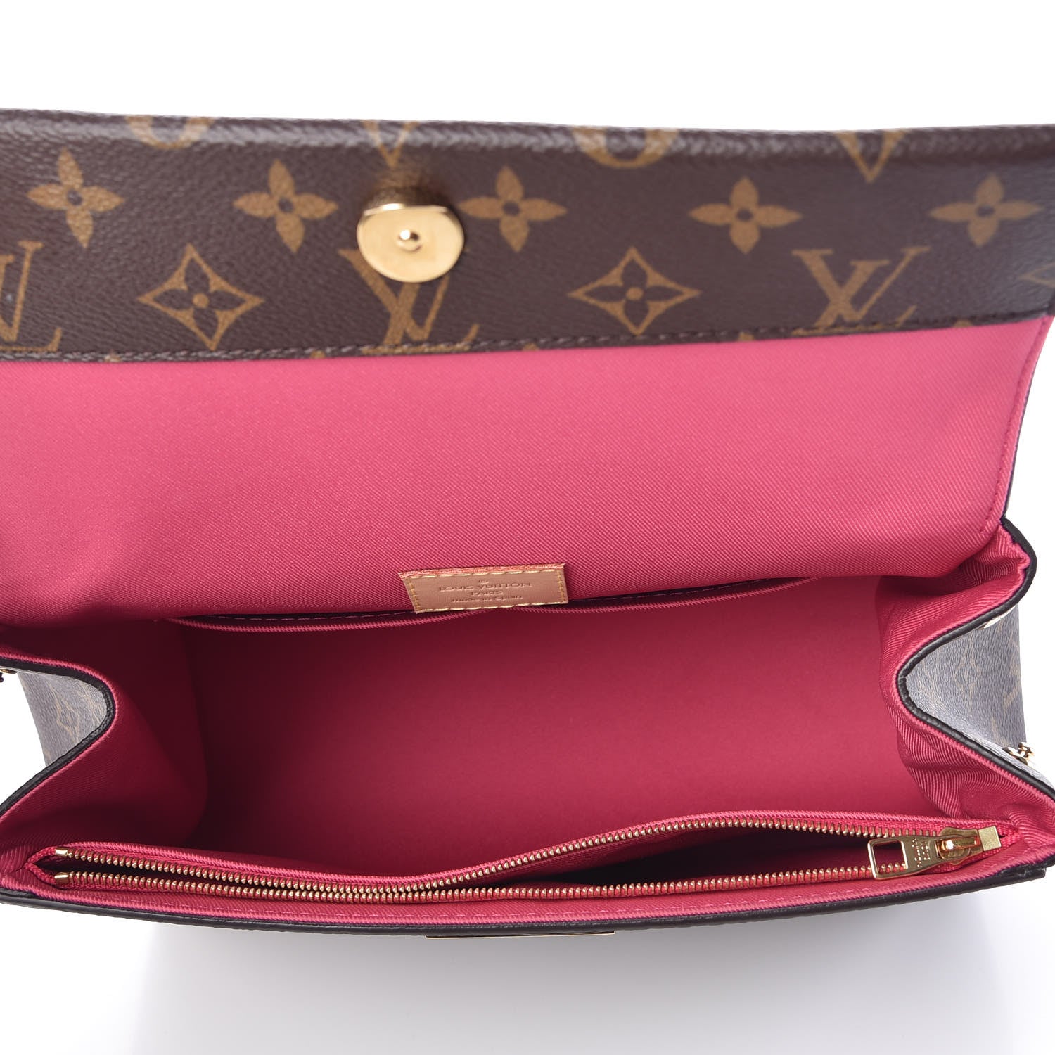 Louis Vuitton Monogram Cluny BB Hot Pink Safran Imperial 8 of 11
