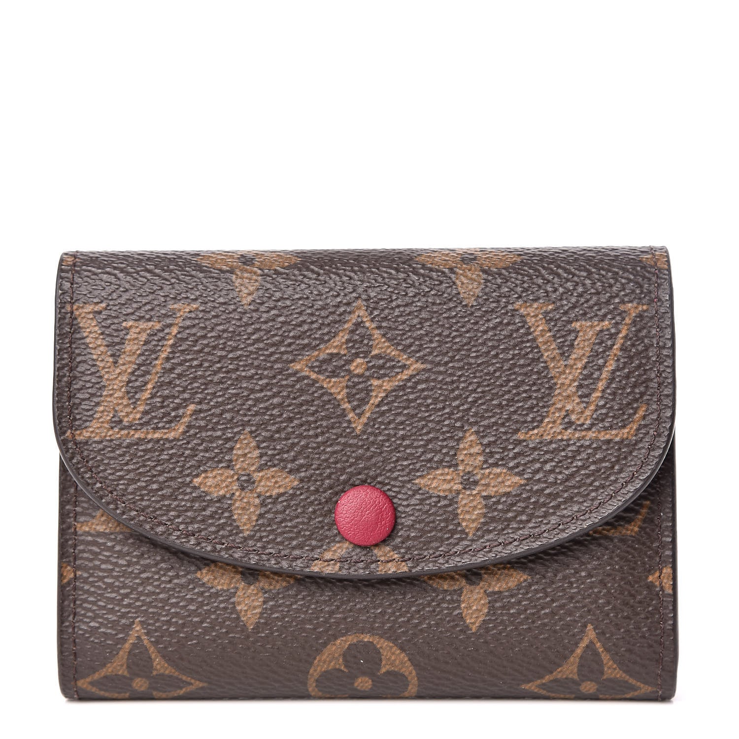 Louis Vuitton Monogram Rosalie Coin Purse Fuchsia 1 of 9