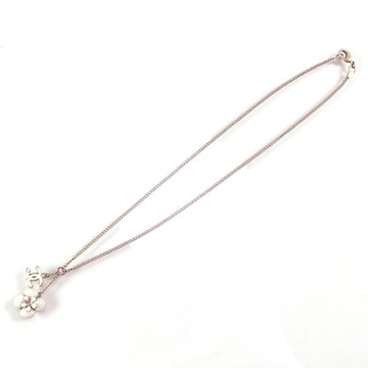 Chanel Camelia CC Necklace Gold/White 1 of 5