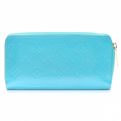 Louis Vuitton Vernis Zippy Wallet Blue Lagon 3 of 8