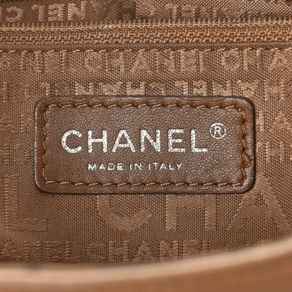 Chanel Lambskin Quilted Large Mademoiselle Double Flap Light Brown 6 of 9